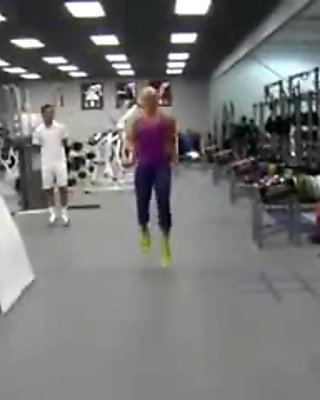 Sabine Lisicki Ass and Legs Training